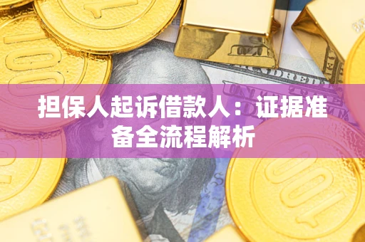 北京担保人起诉借款人：证据准备全流程解析