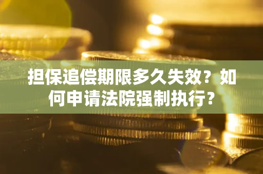 北京担保追偿期限多久失效？如何申请法院强制执行？