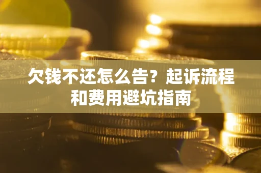 北京欠钱不还怎么告？起诉流程和费用避坑指南