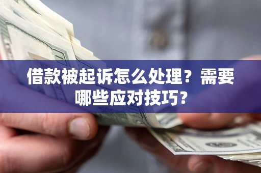 北京借款被起诉怎么处理？需要哪些应对技巧？