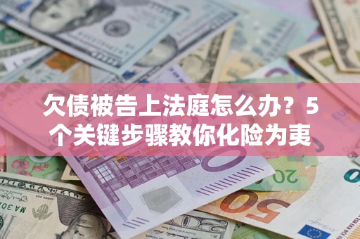 北京欠债被告上法庭怎么办？5个关键步骤教你化险为夷